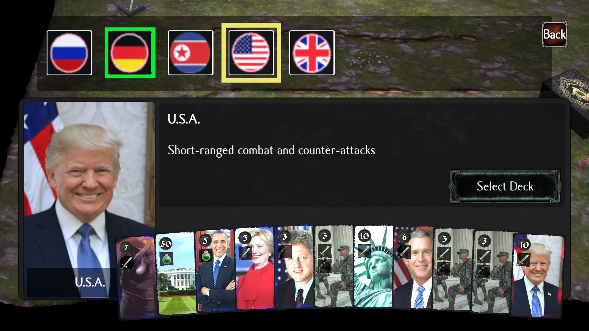 Изображение игры: World War 3: Card Battler
