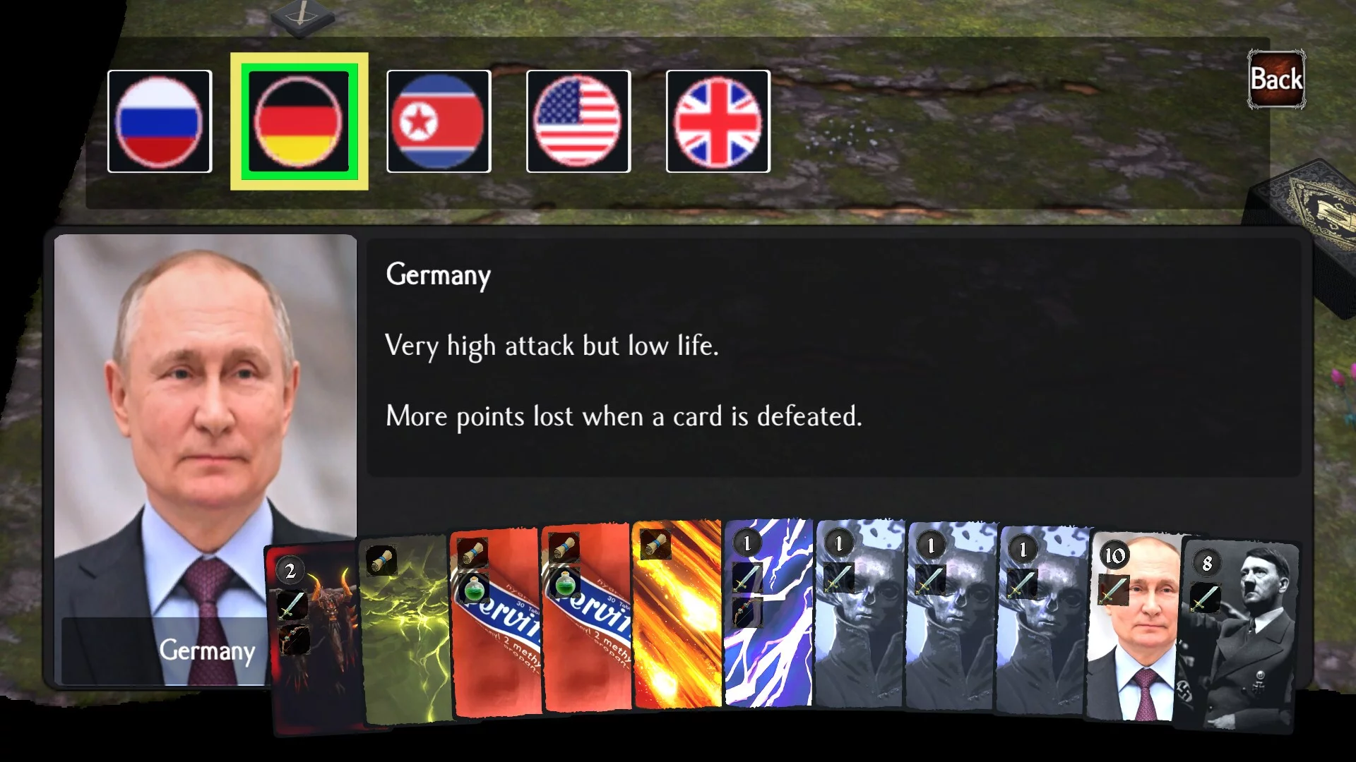 Изображение игры: World War 3: Card Battler