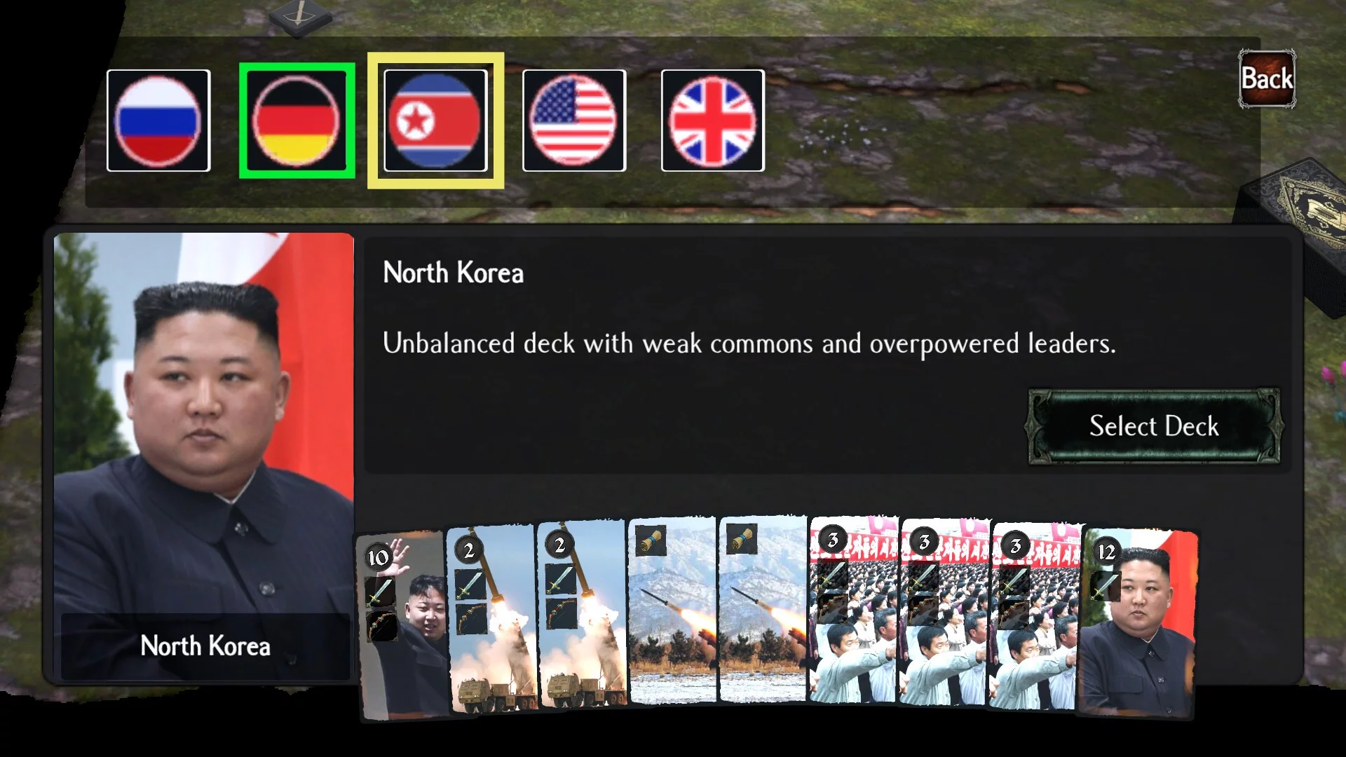 Изображение игры: World War 3: Card Battler
