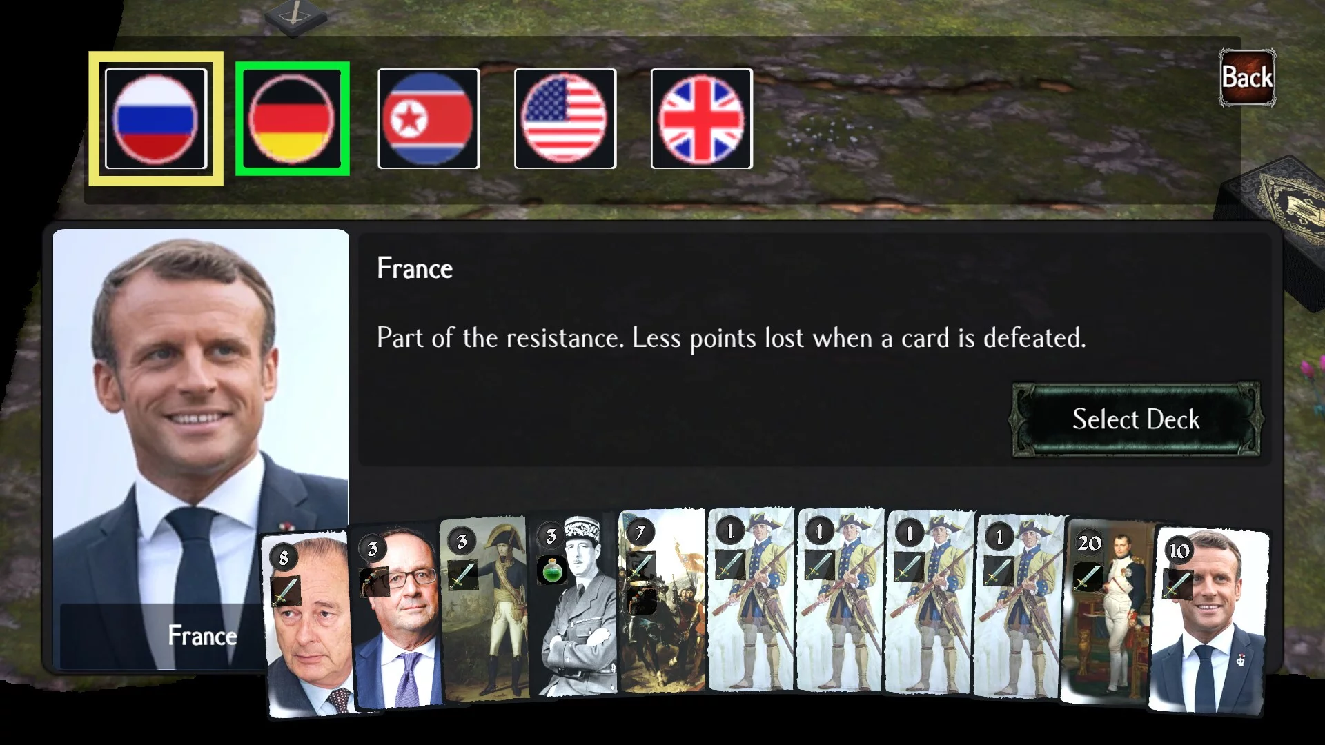 Изображение игры: World War 3: Card Battler