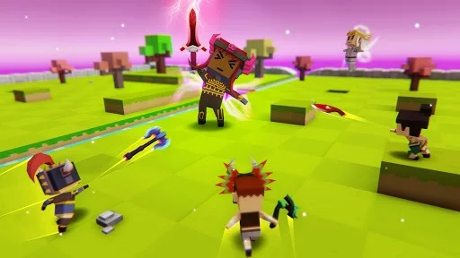 Изображение игры: ⚔ AXES.io battle royale io games online & offline
