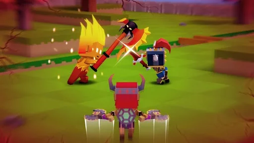 Изображение игры: ⚔ AXES.io battle royale io games online & offline