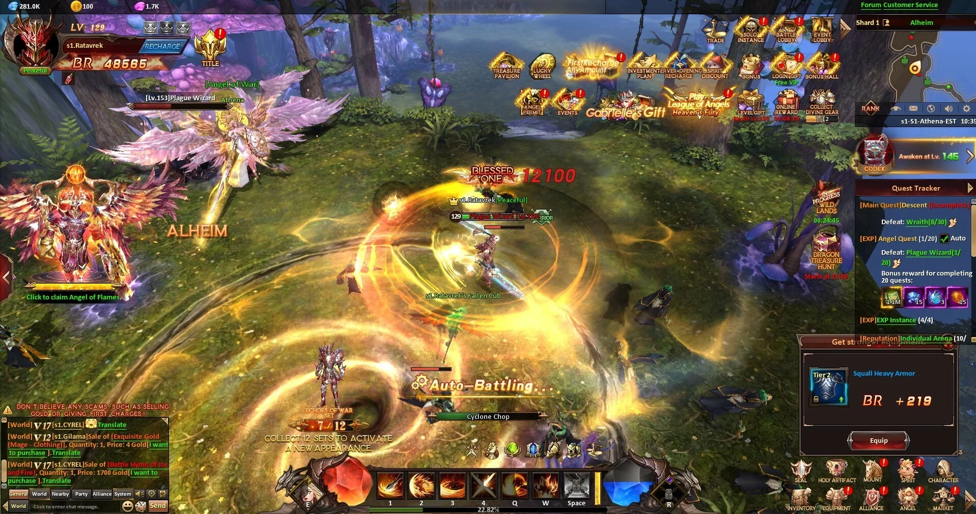 Изображение игры: League of Angels-Heaven's Fury