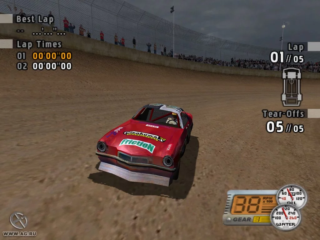 Изображение игры: Saturday Night Speedway