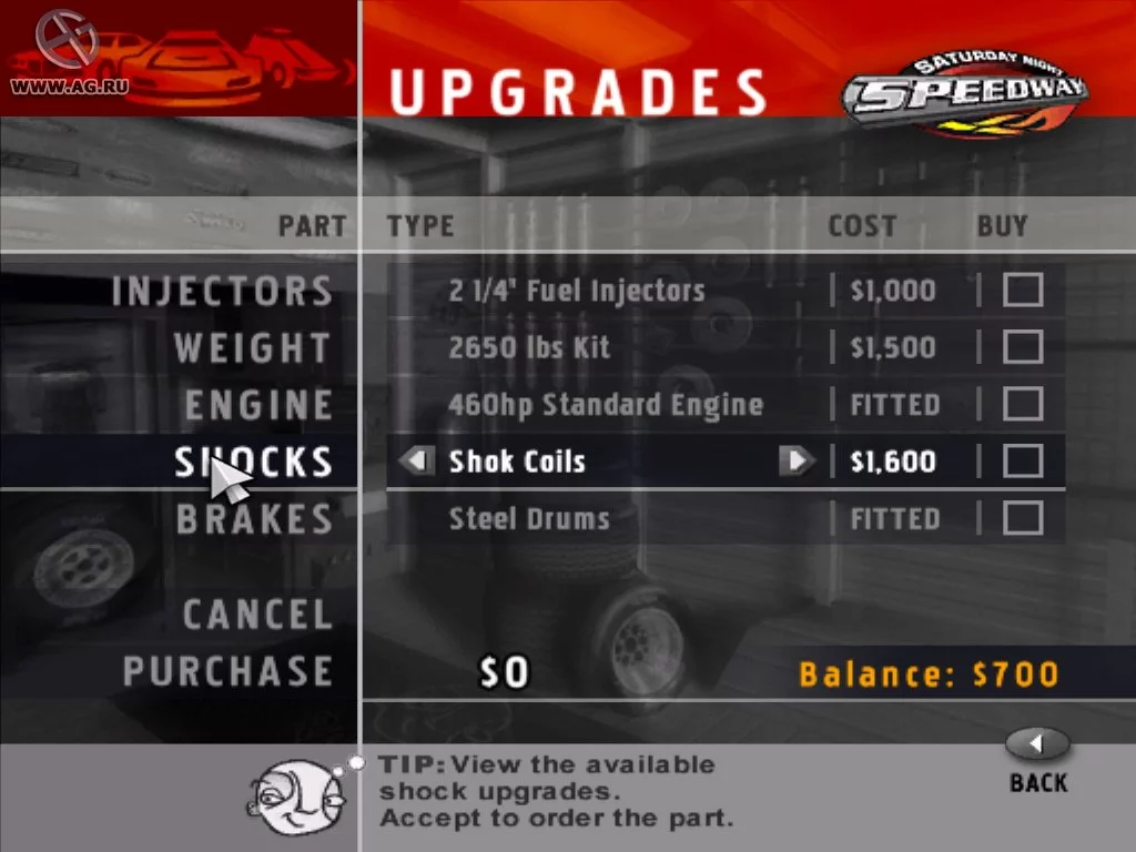 Изображение игры: Saturday Night Speedway