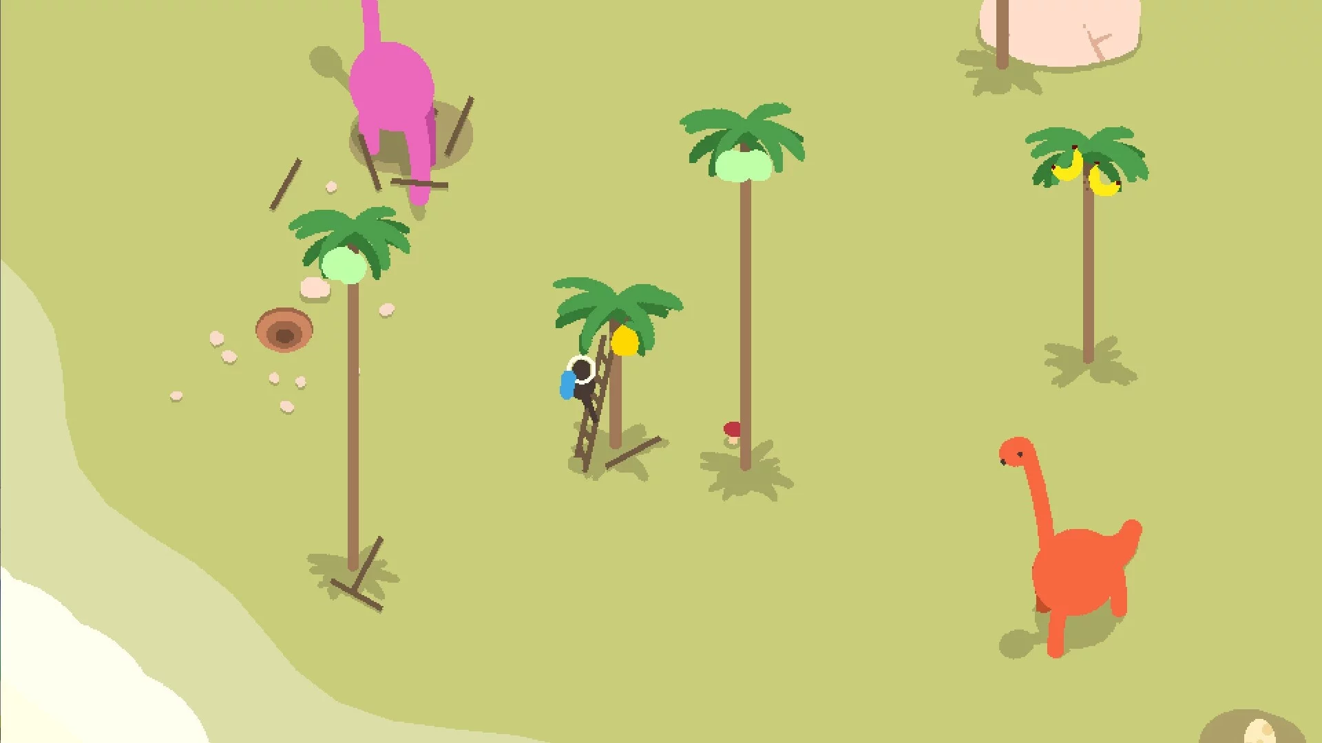 Изображение игры: dino game