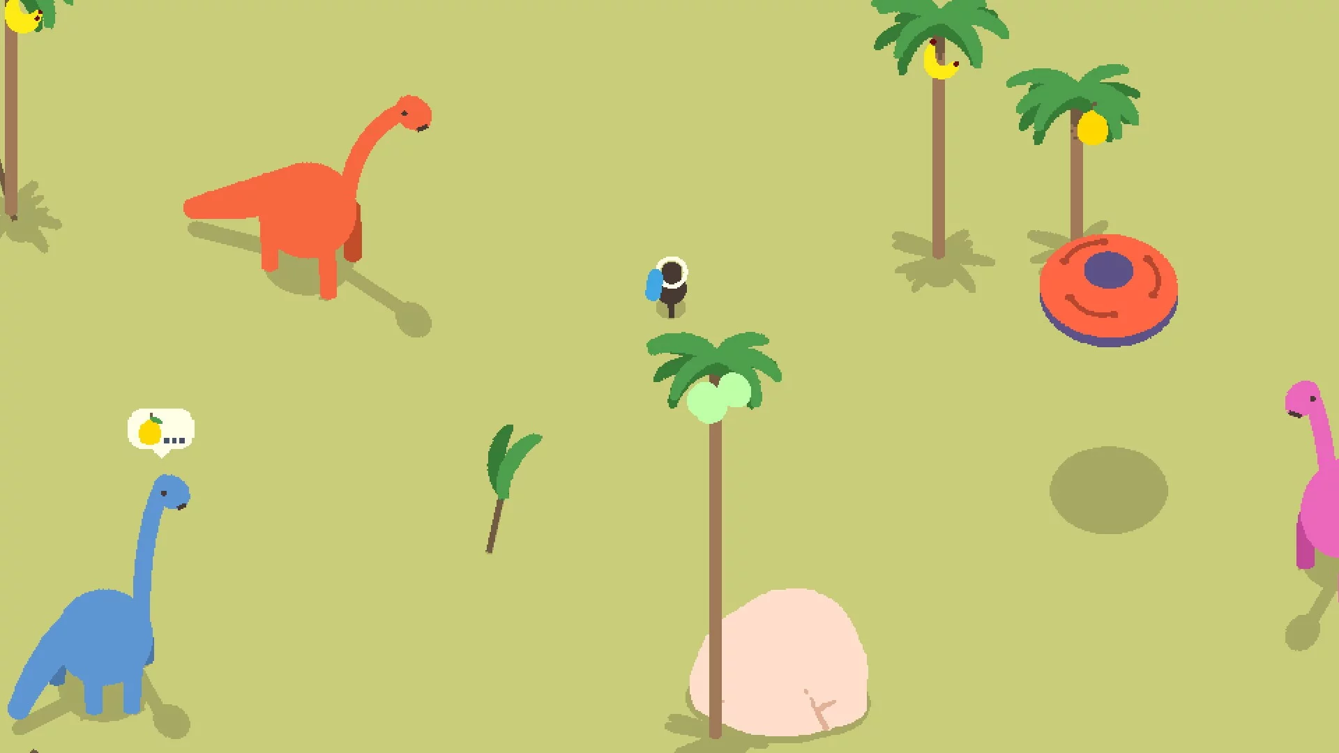 Изображение игры: dino game
