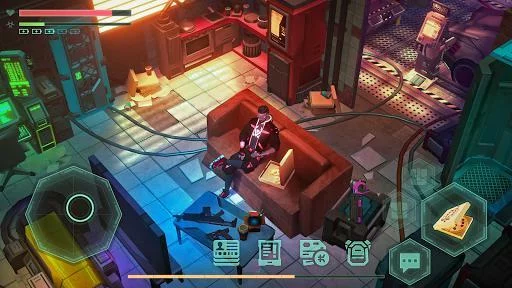 Изображение игры: Cyberika: Action Adventure Cyberpunk RPG