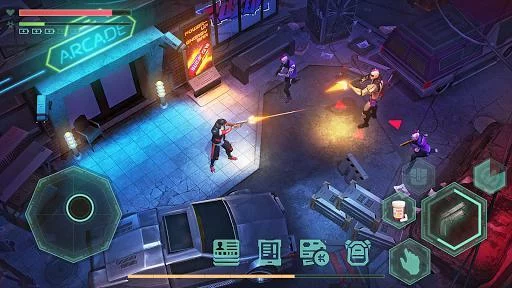 Изображение игры: Cyberika: Action Adventure Cyberpunk RPG