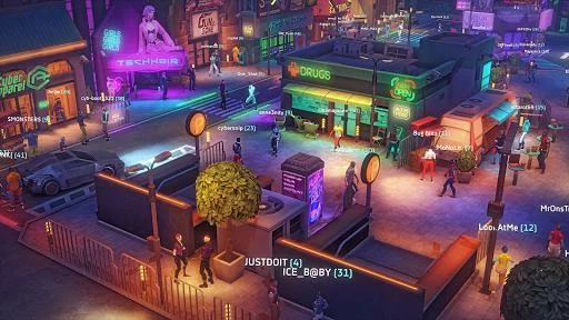 Изображение игры: Cyberika: Action Adventure Cyberpunk RPG