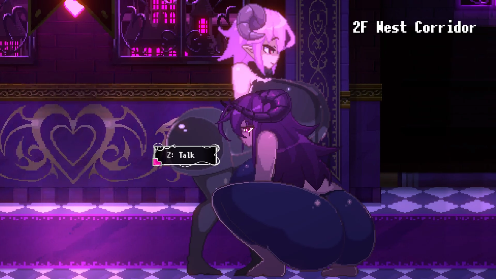 Изображение игры: A Lose Hero in the Castle of the Succubi