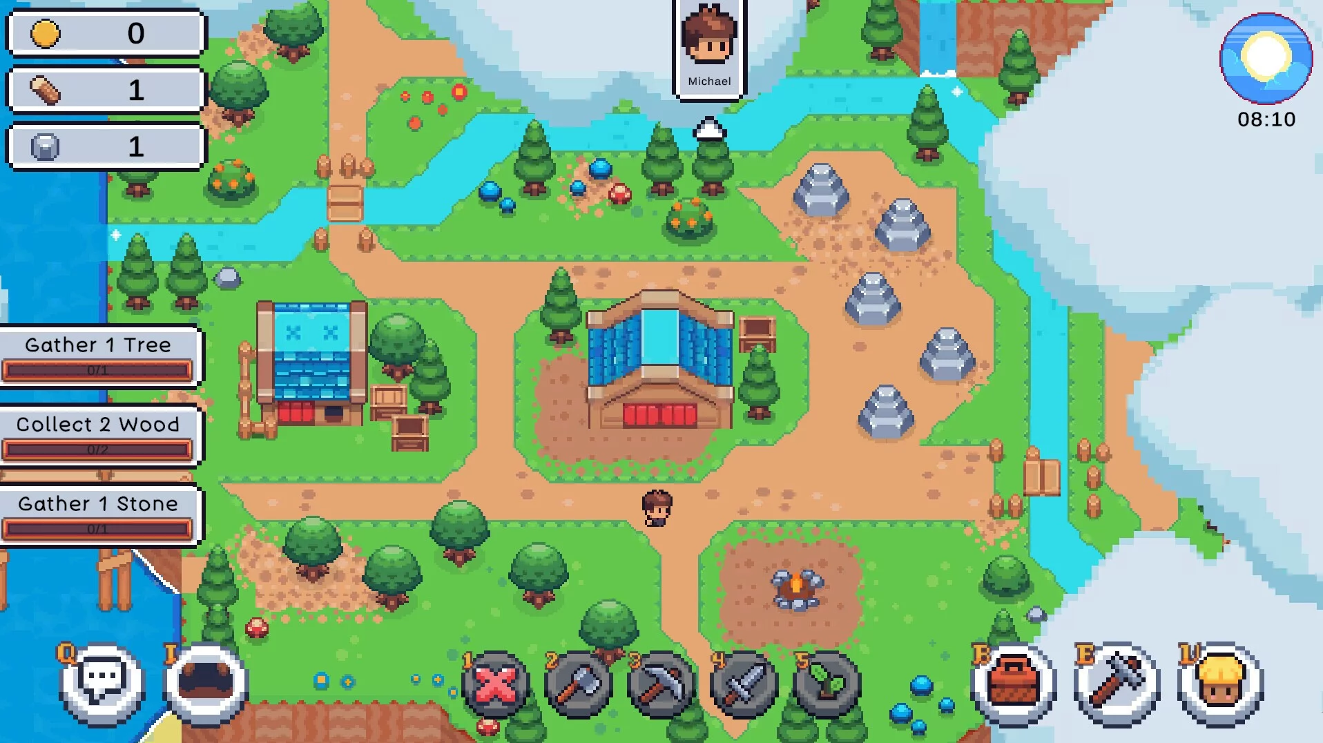 Изображение игры: Brave Village