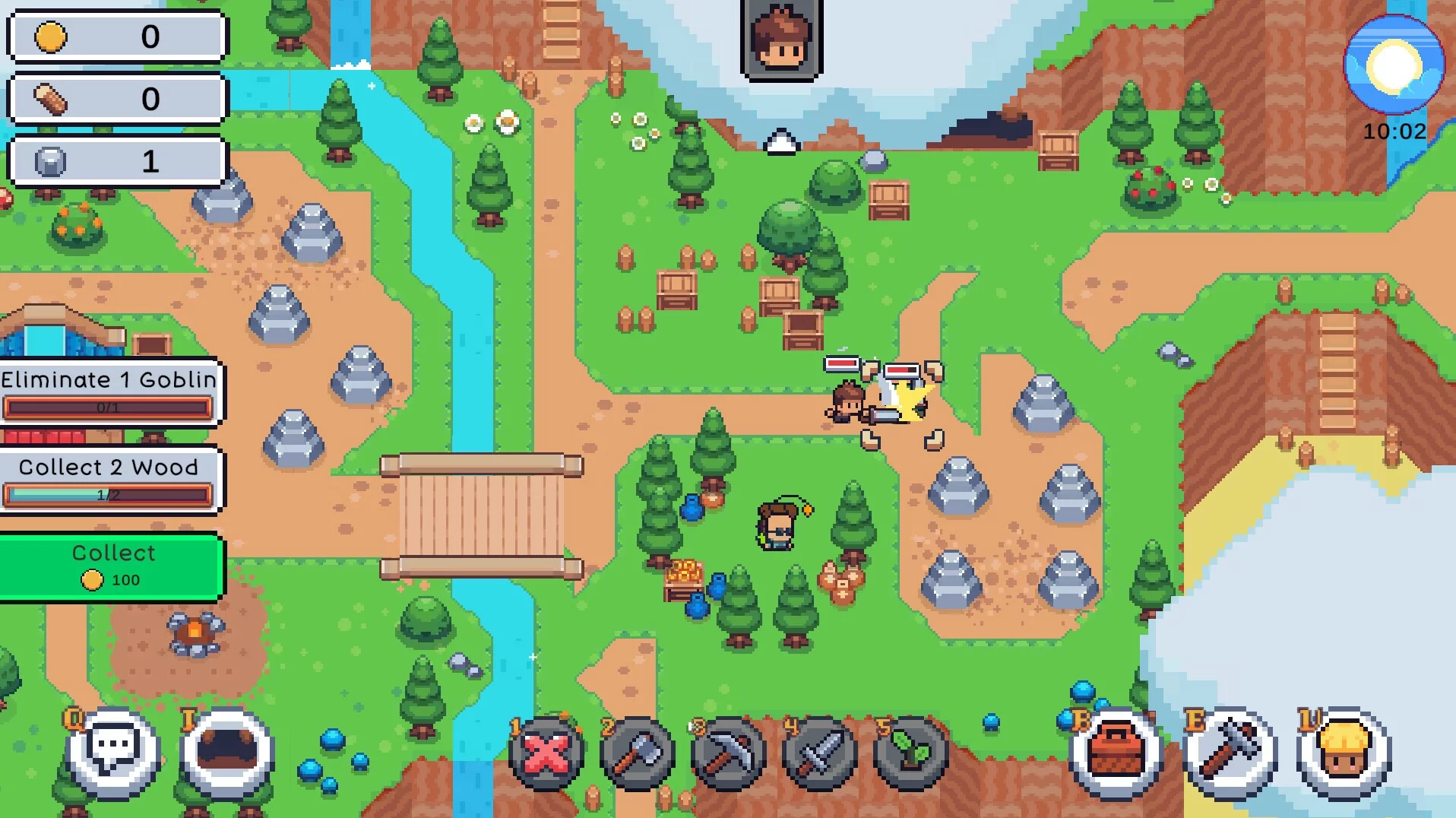 Изображение игры: Brave Village