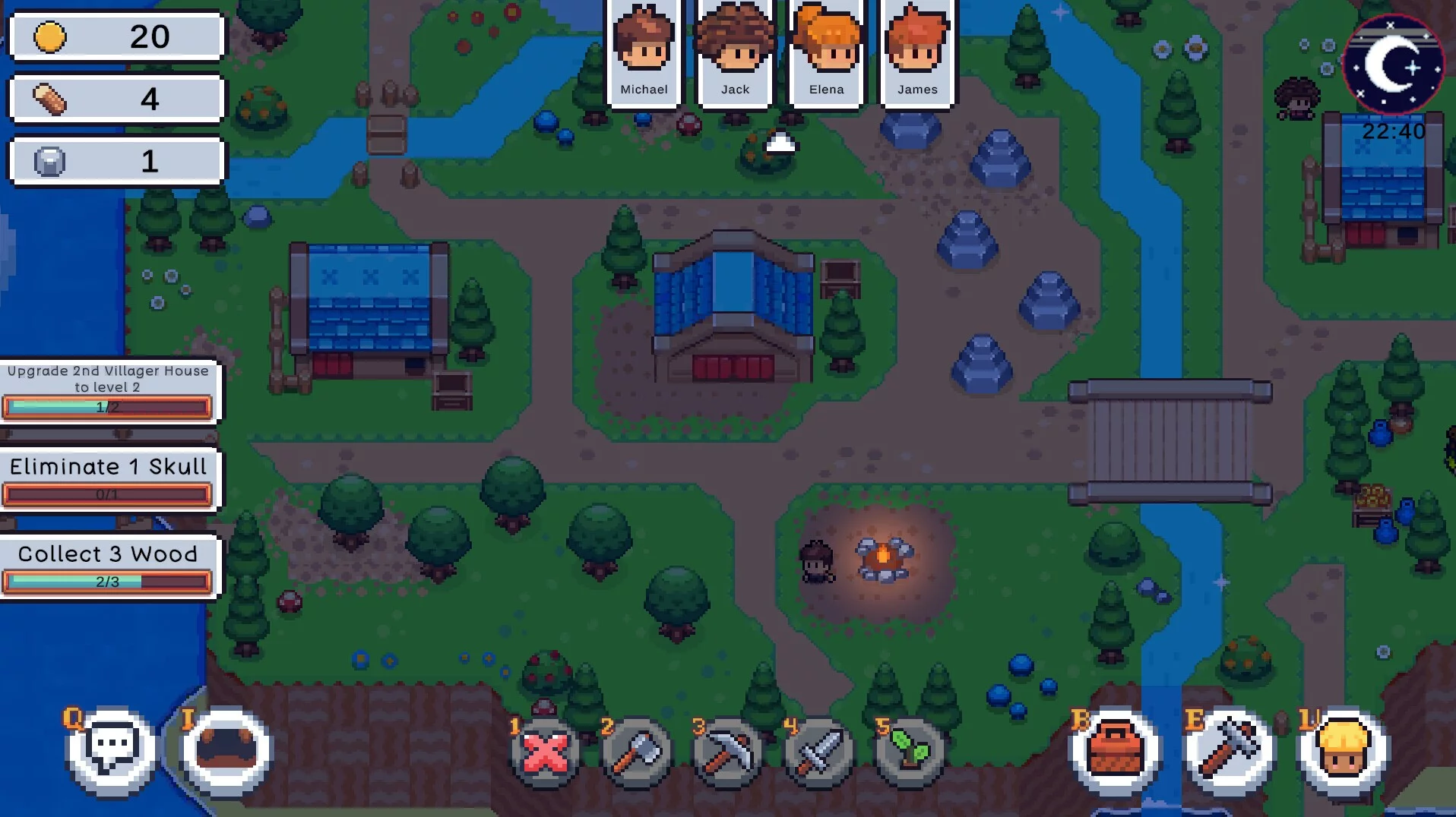 Изображение игры: Brave Village