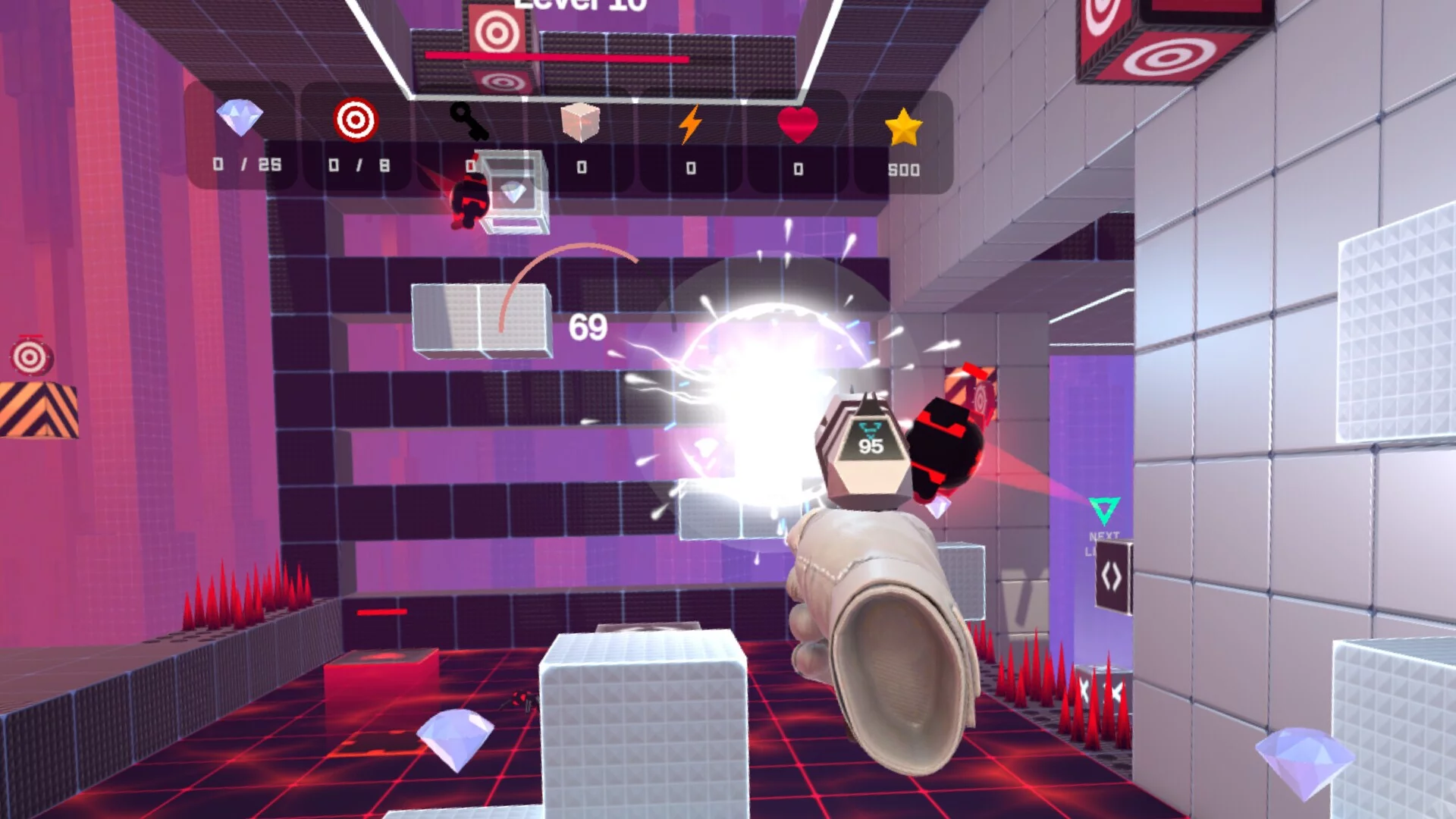 Изображение игры: Cube Jumper VR