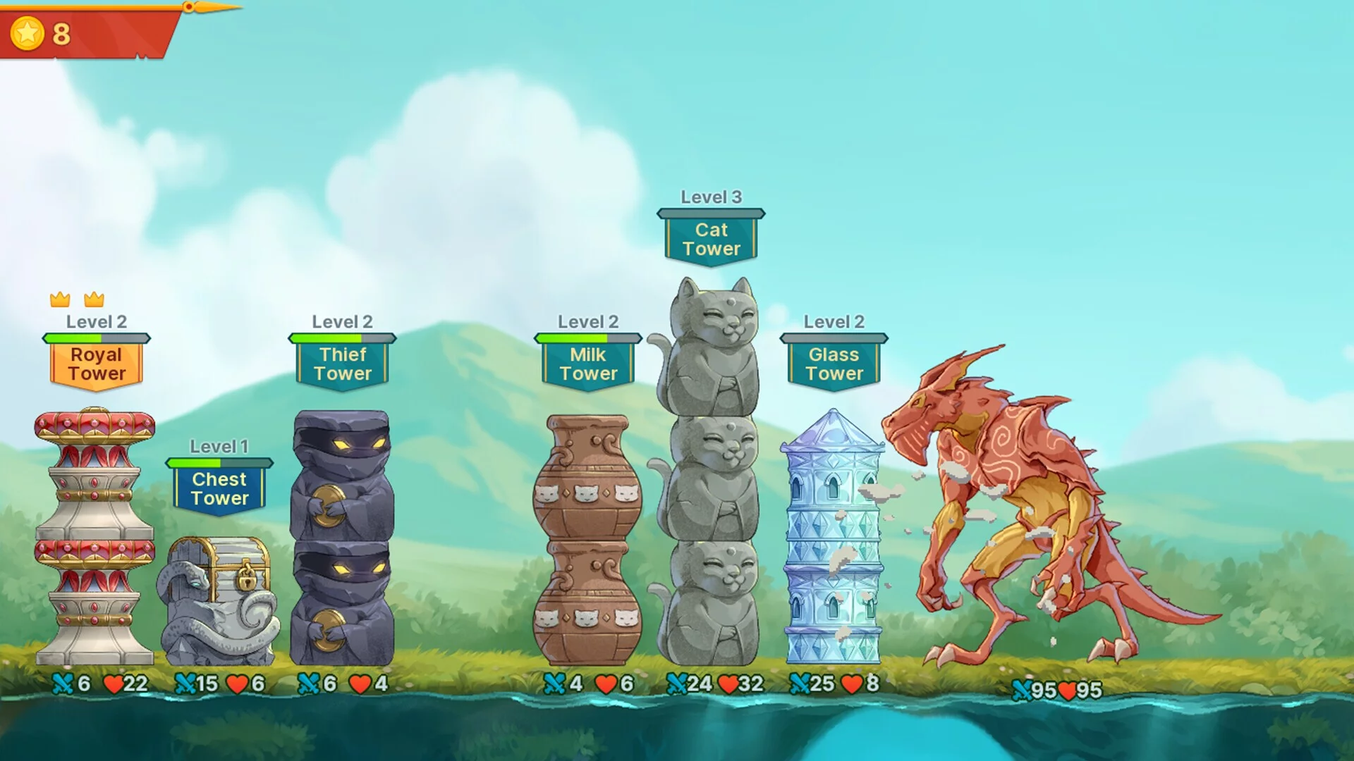 Изображение игры: Epic Auto Towers