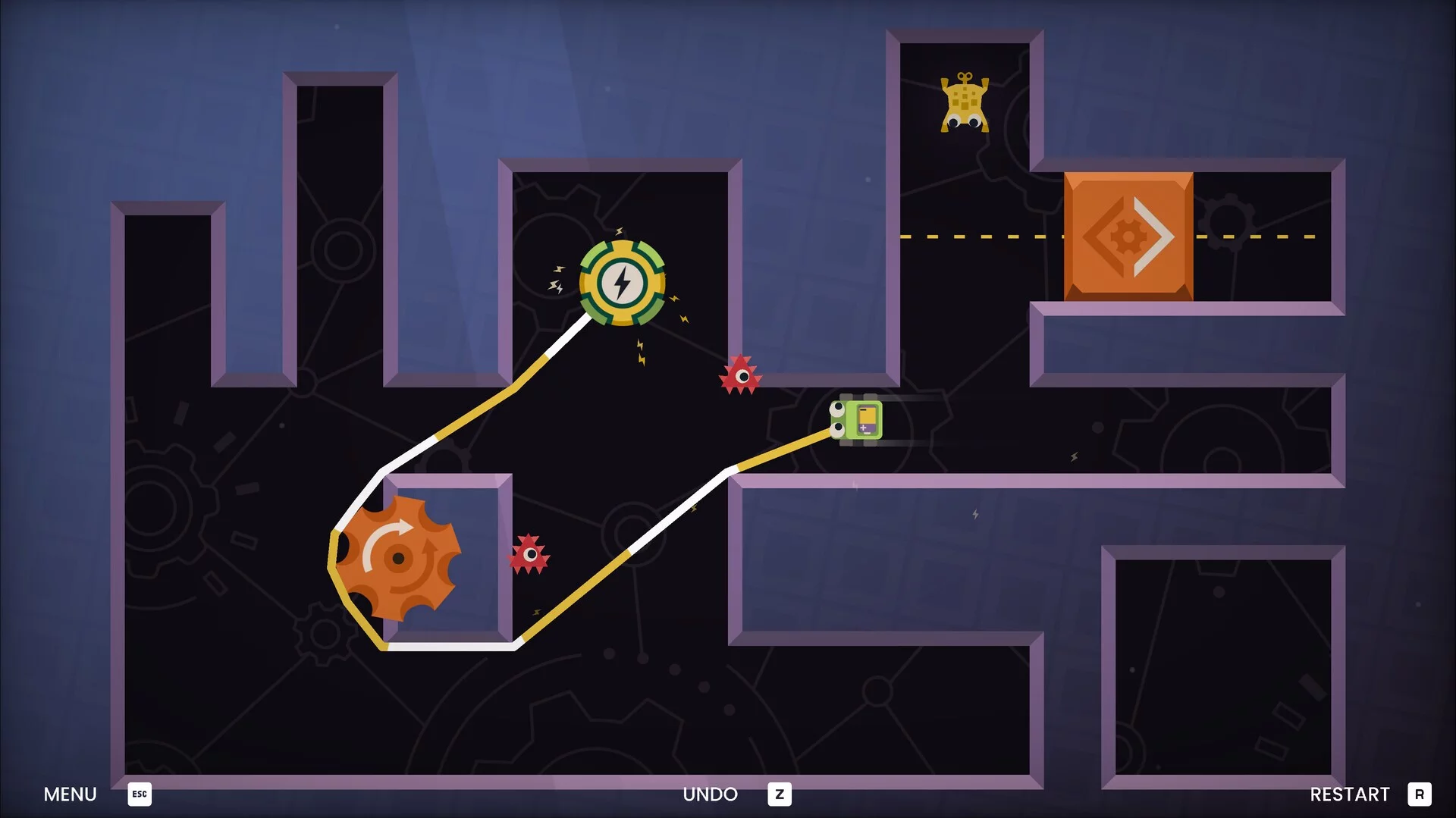 Изображение игры: Robot Detour