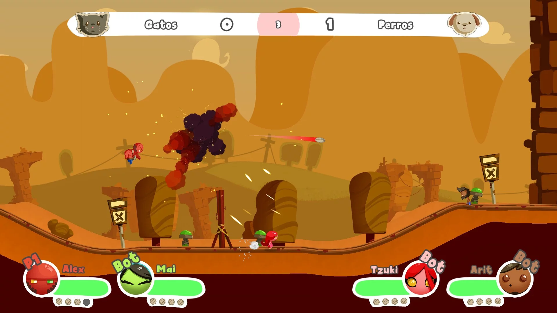 Изображение игры: Voodoo Strikers