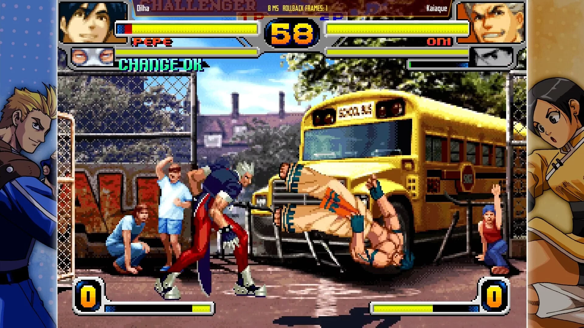 Изображение игры: Rage of the Dragons NEO