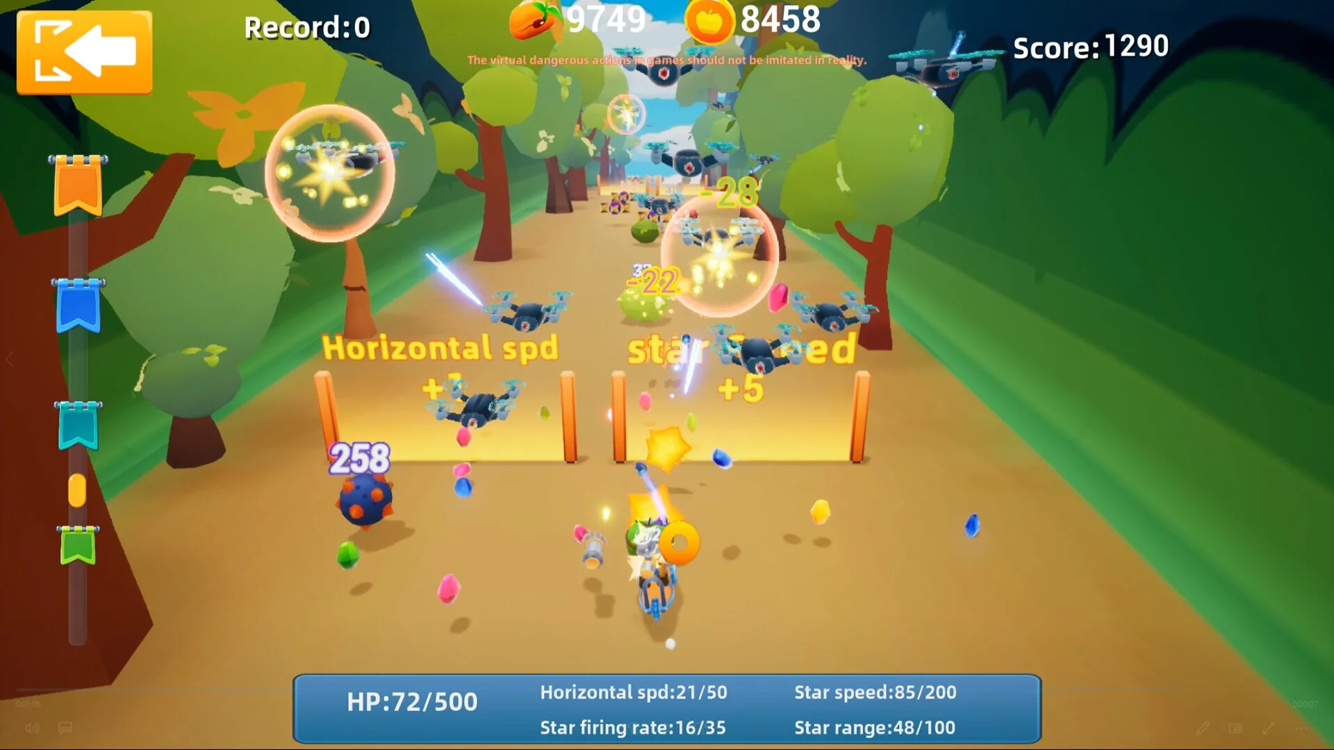 Изображение игры: Fruit Run: Challenge