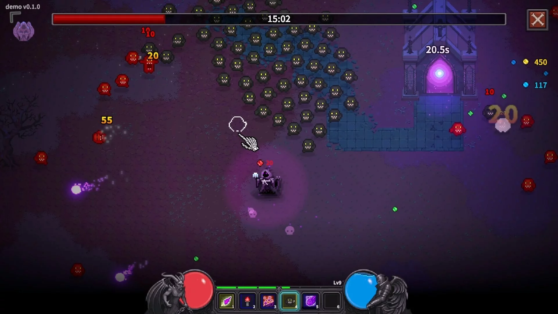 Изображение игры: Necromancer's Revenge