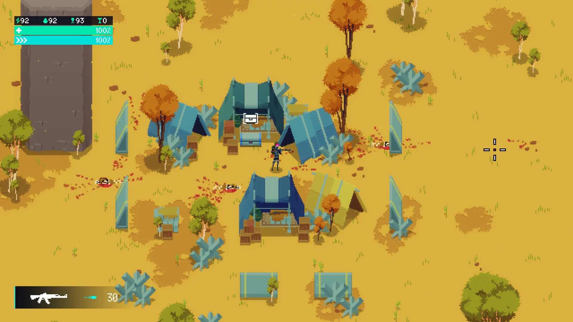 Изображение игры: Blood Running