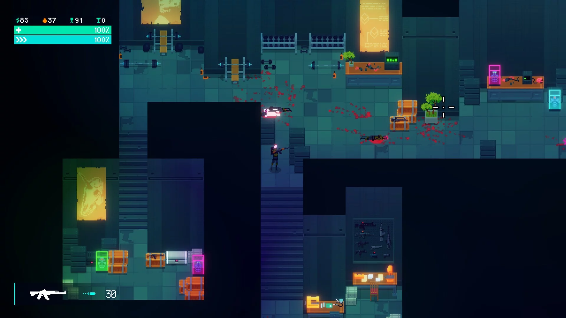 Изображение игры: Blood Running