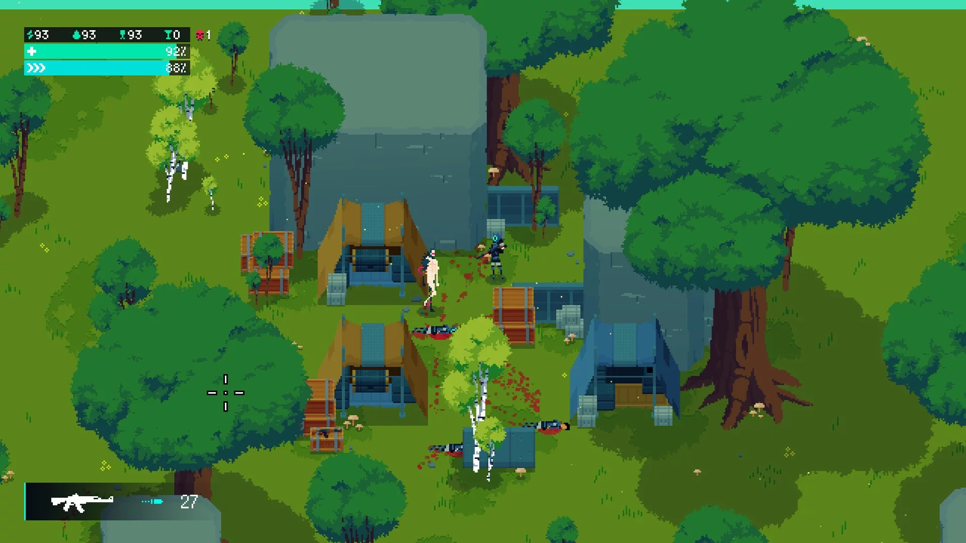 Изображение игры: Blood Running