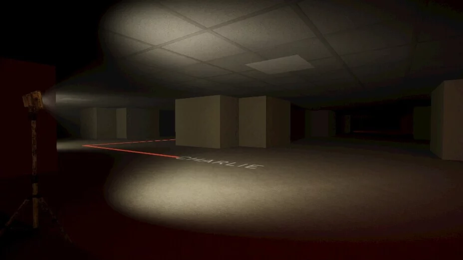Изображение игры: Backrooms Security Room