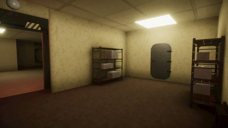 Изображение игры: Backrooms Security Room
