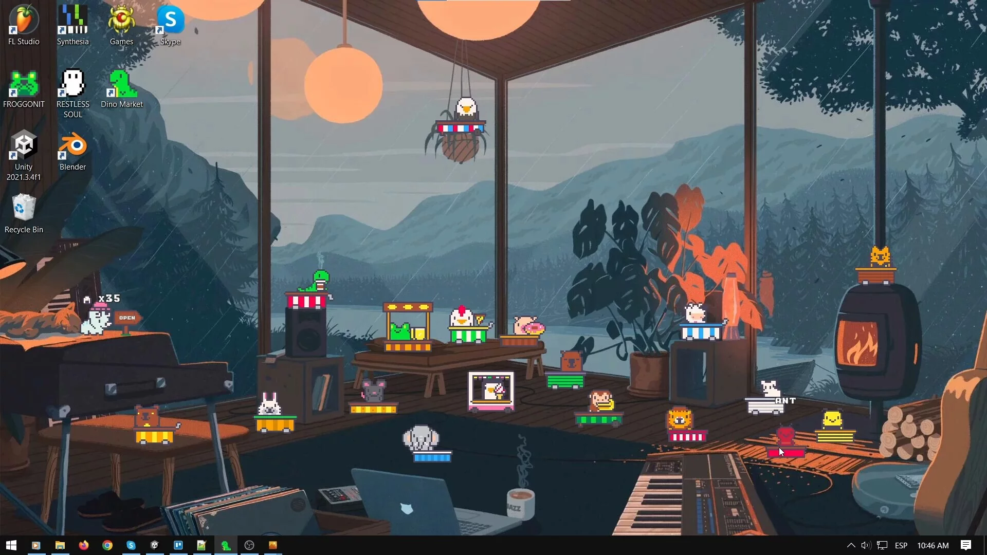 Изображение игры: Dino Market