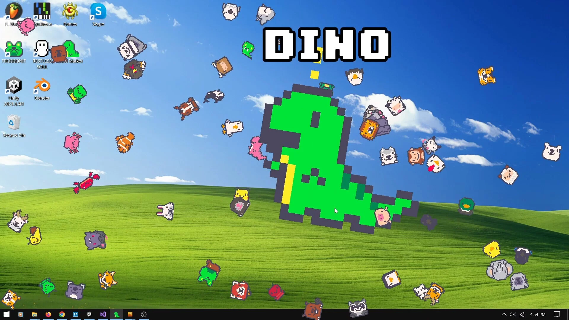 Изображение игры: Dino Market