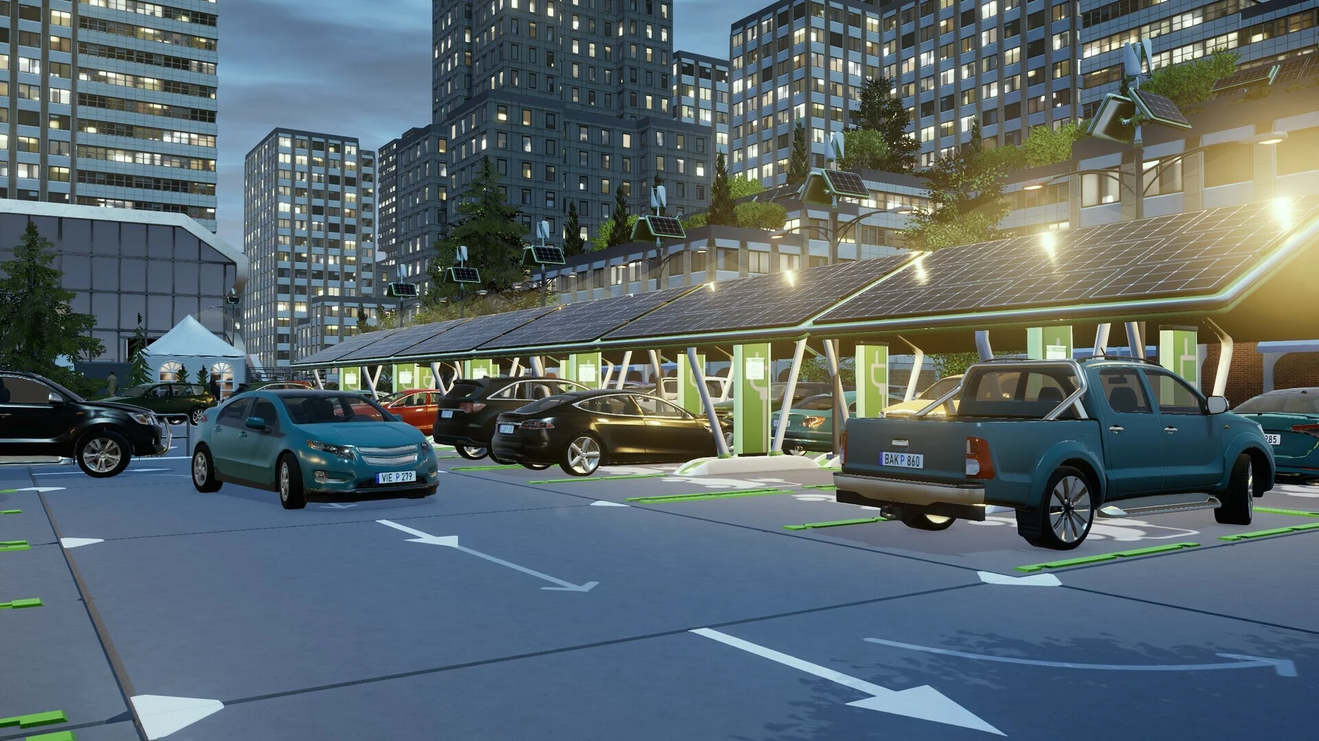 Изображение игры: Parking World: Build & Manage