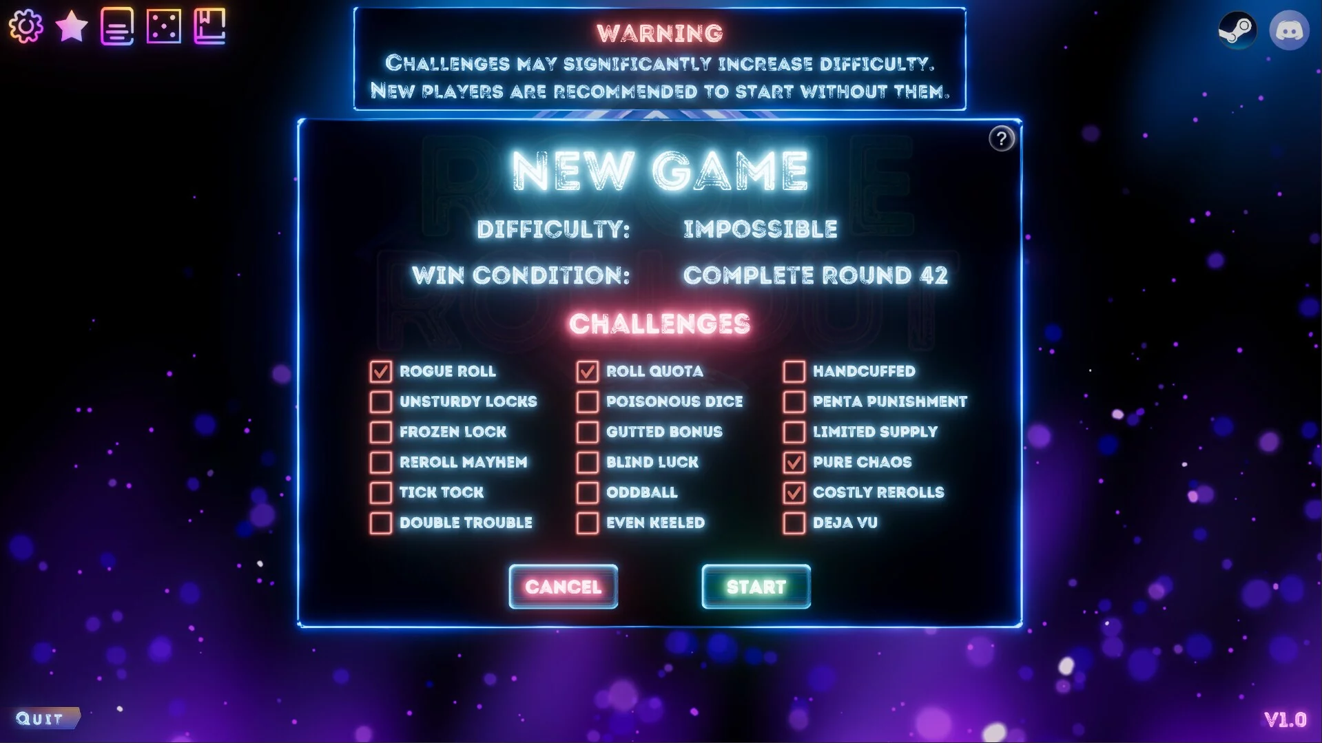 Изображение игры: Rogue Rollout