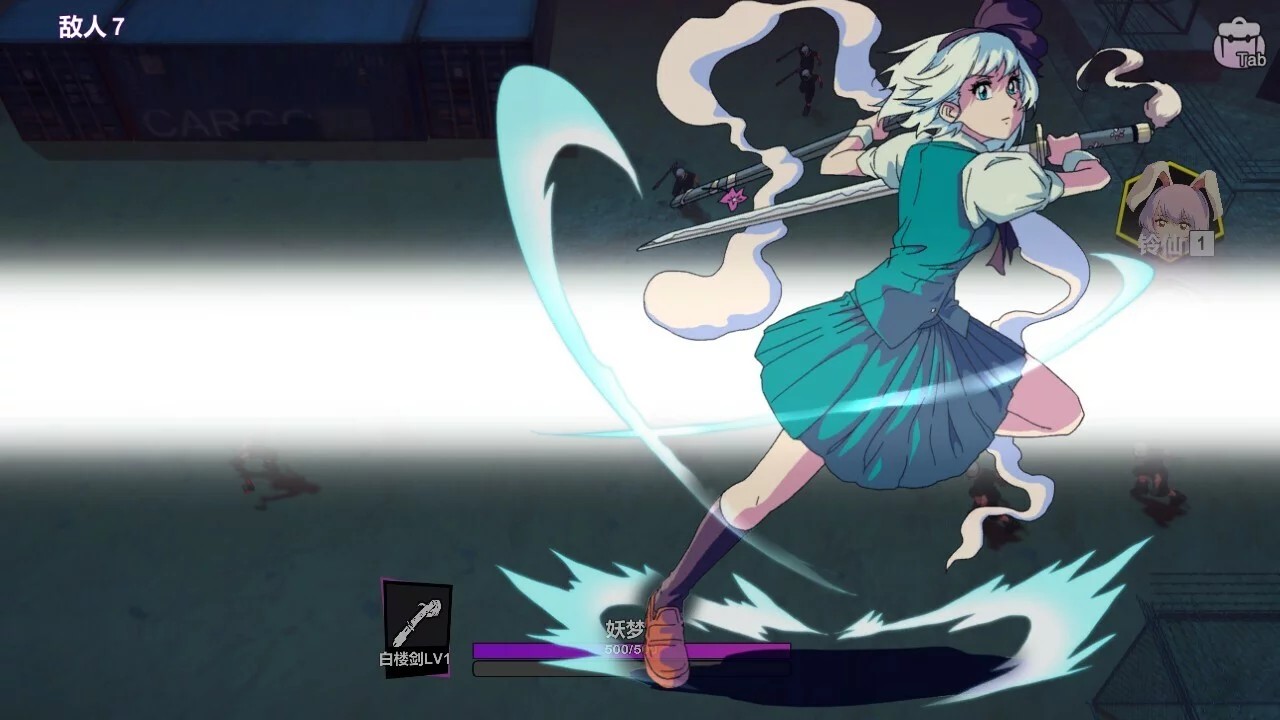 Изображение игры: TOUHOU RHAPSODY OF MOON RABBIT
