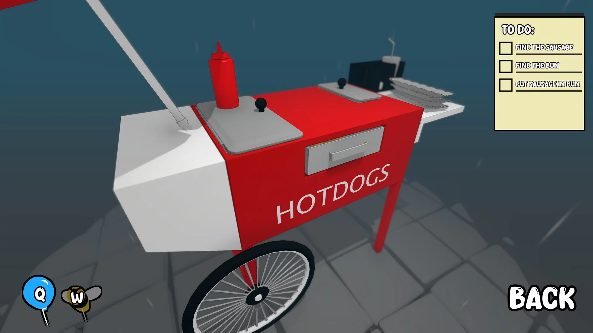 Изображение игры: Put the Sausage in the Bun