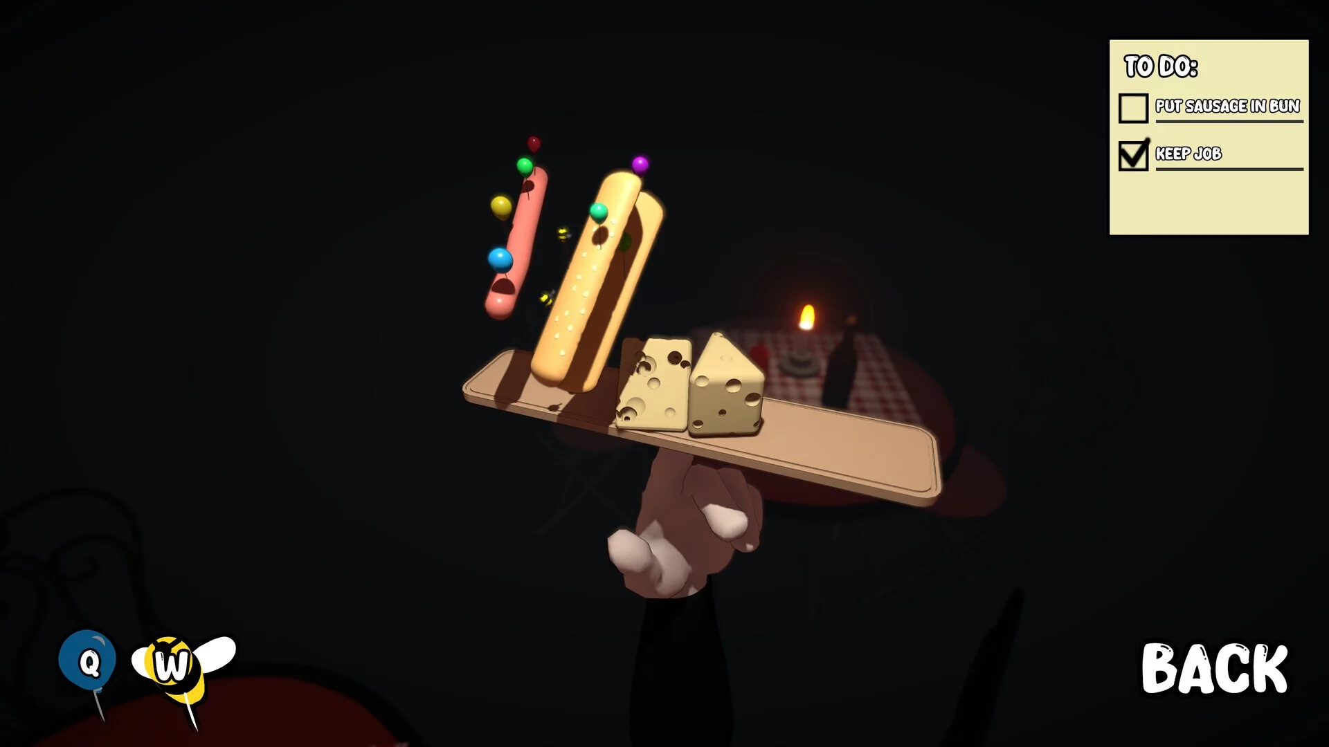 Изображение игры: Put the Sausage in the Bun