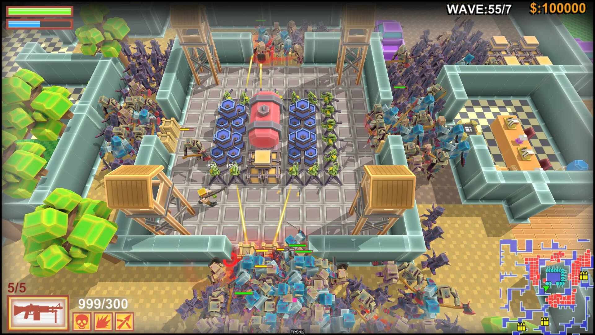Изображение игры: Zombie Siege：Room War