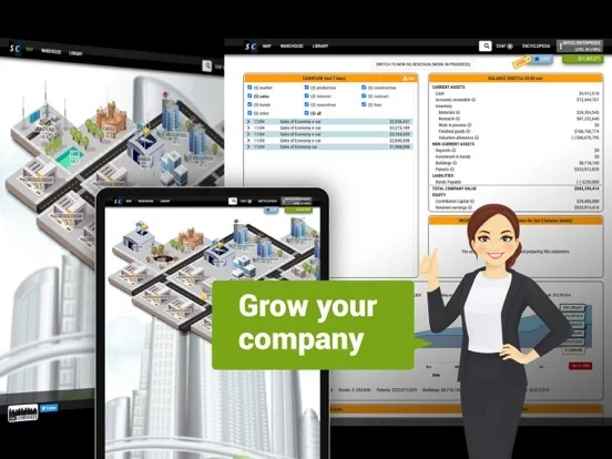 Изображение игры: Sim Companies