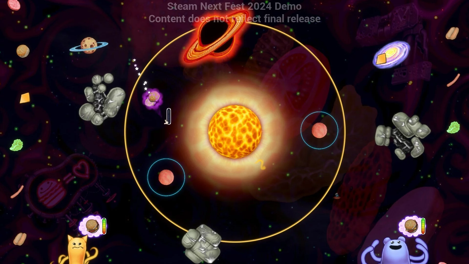 Изображение игры: Cosmic Kitchen