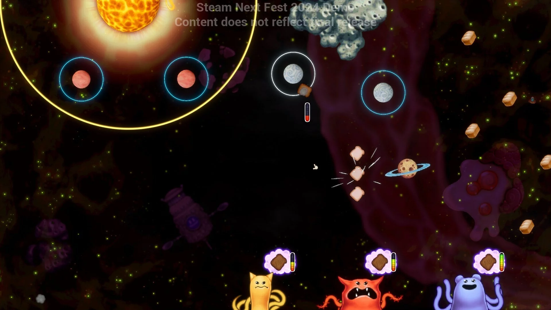 Изображение игры: Cosmic Kitchen