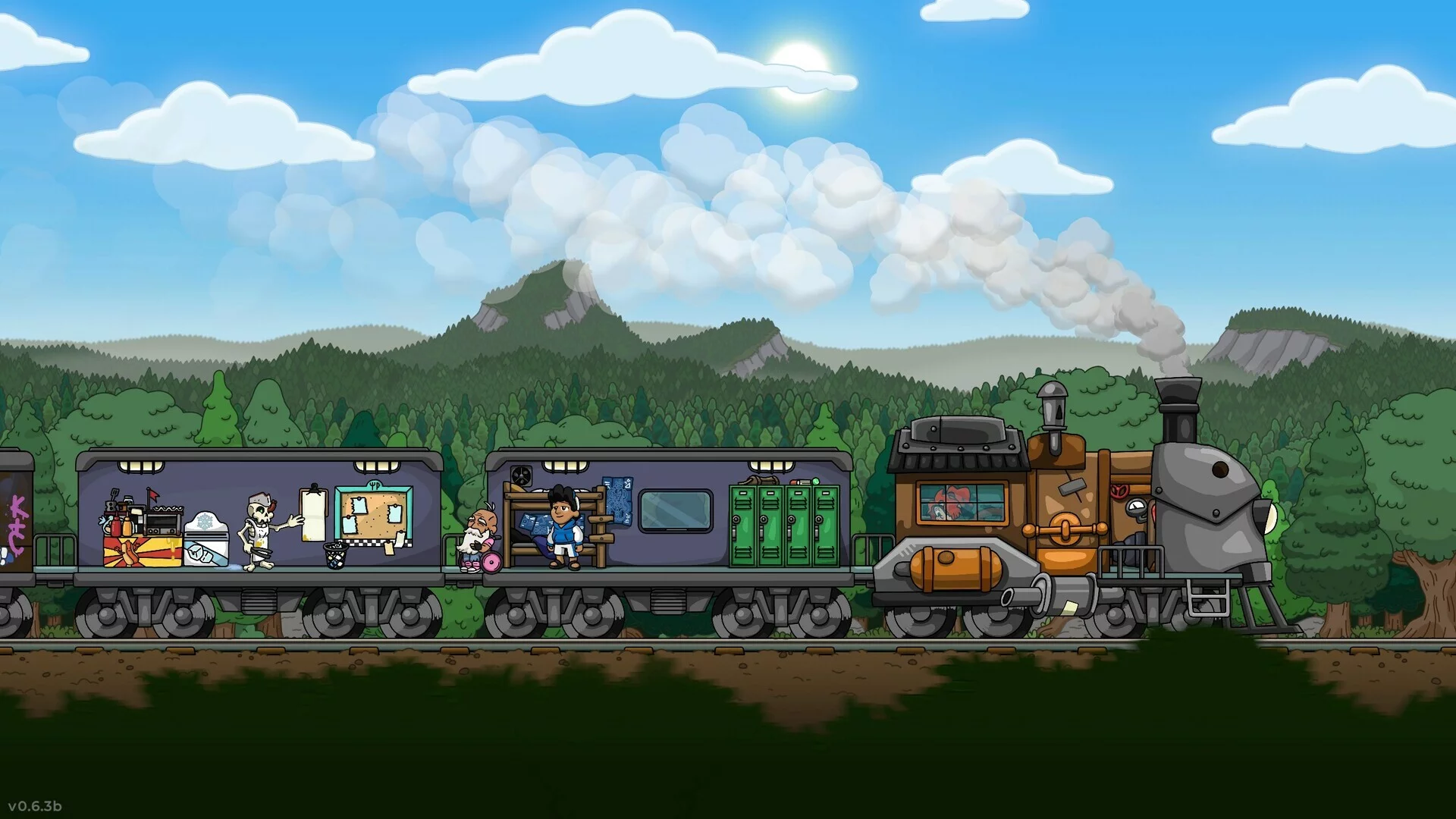 Изображение игры: Calcium Chaos: Derailed
