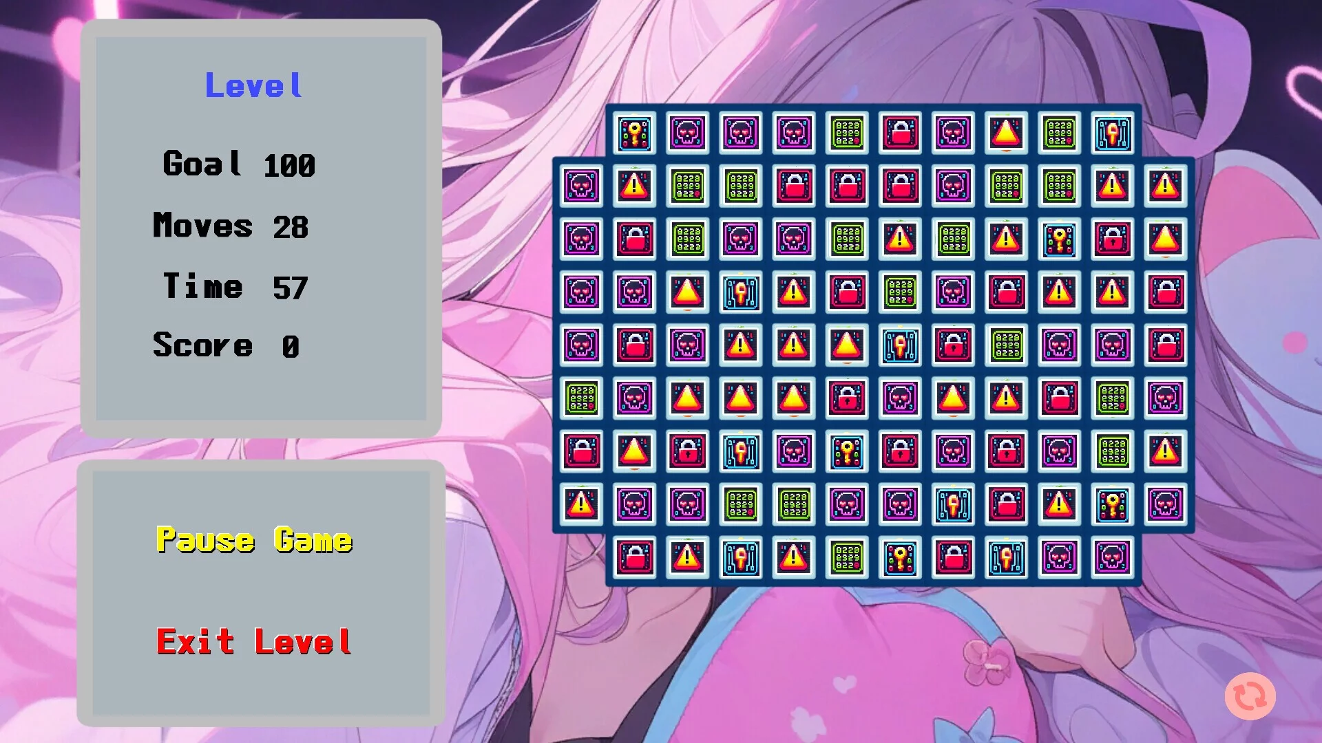 Изображение игры: Idol Hacked!