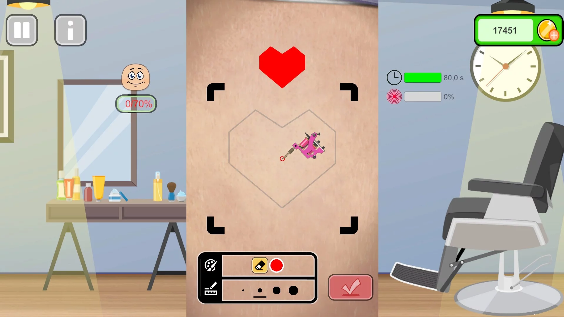 Изображение игры: Tattoo Studio Simulator