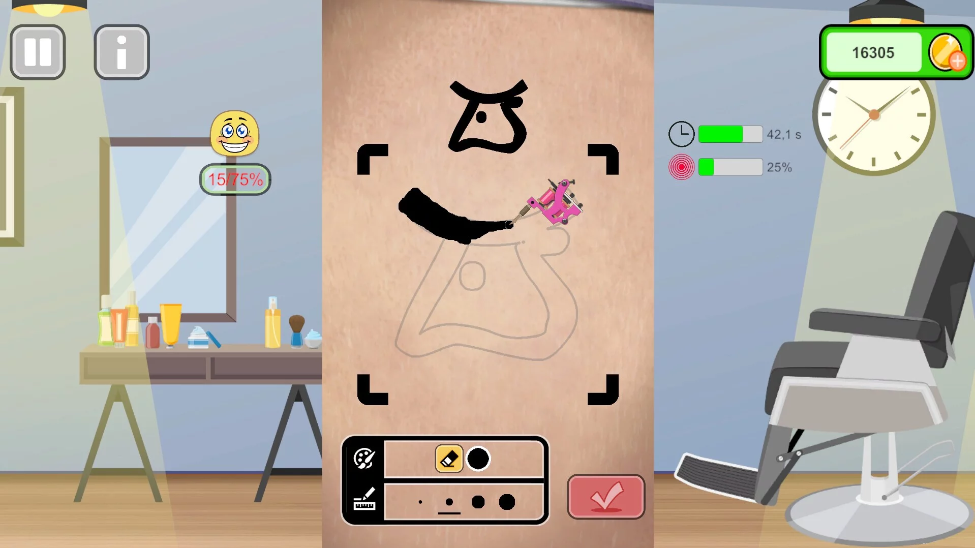 Изображение игры: Tattoo Studio Simulator