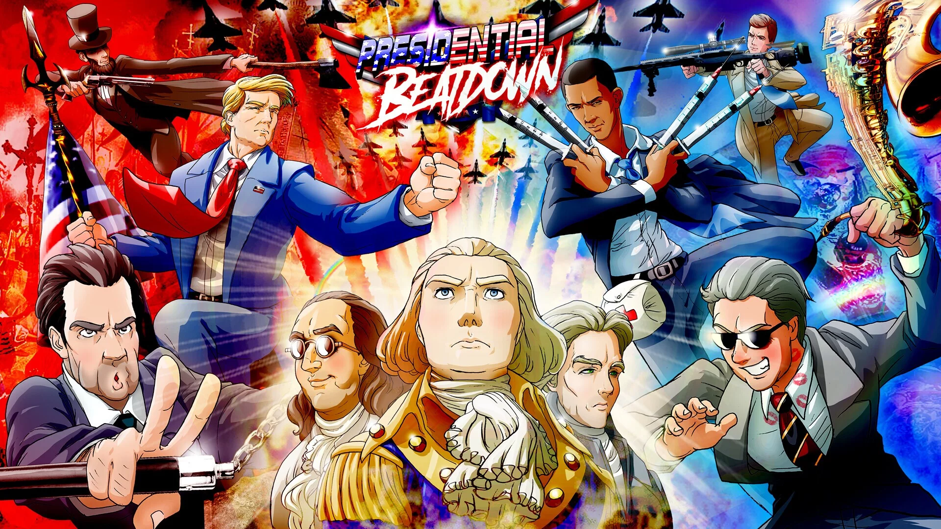 Изображение игры: Presidential Beatdown