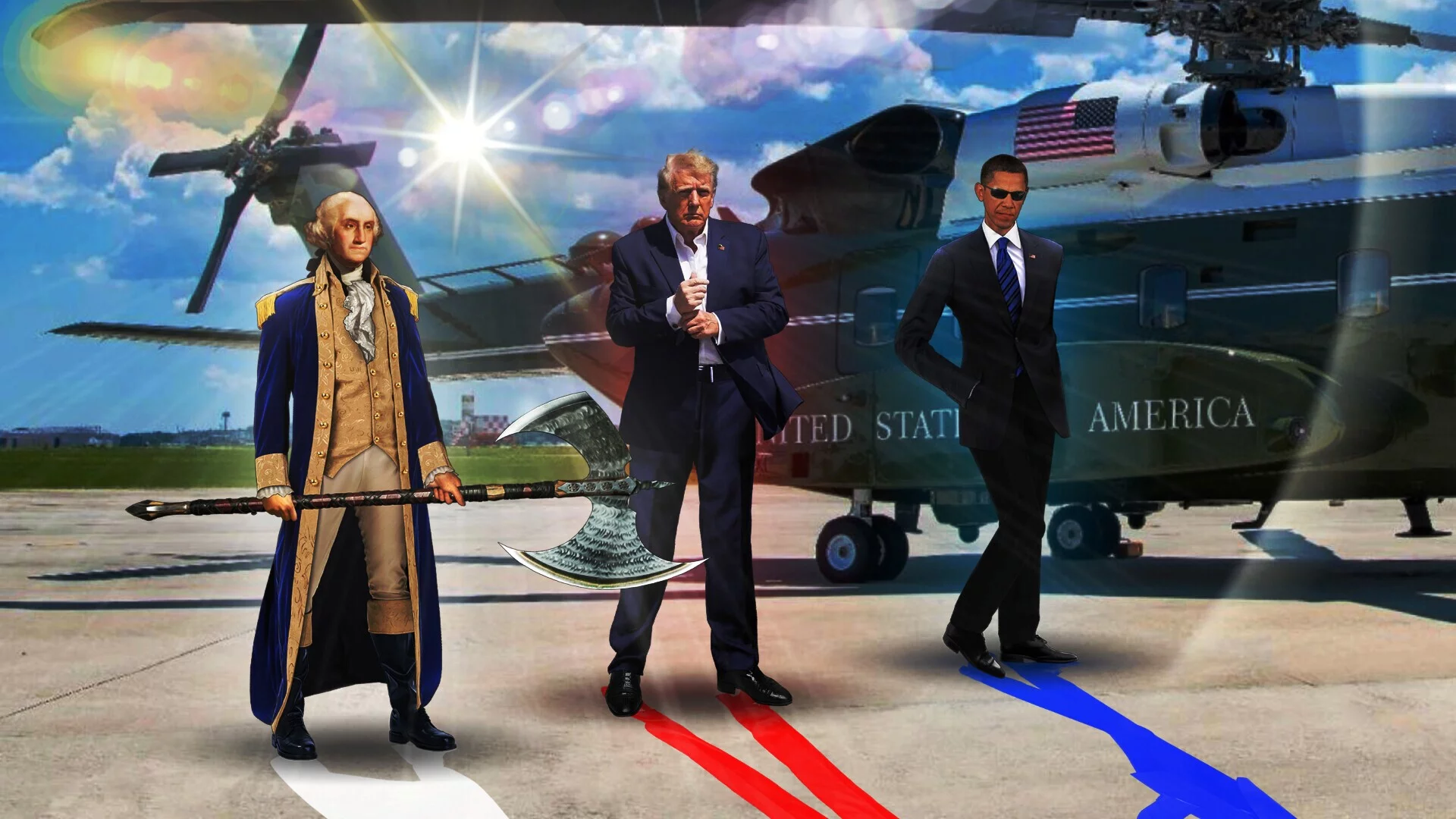 Изображение игры: Presidential Beatdown