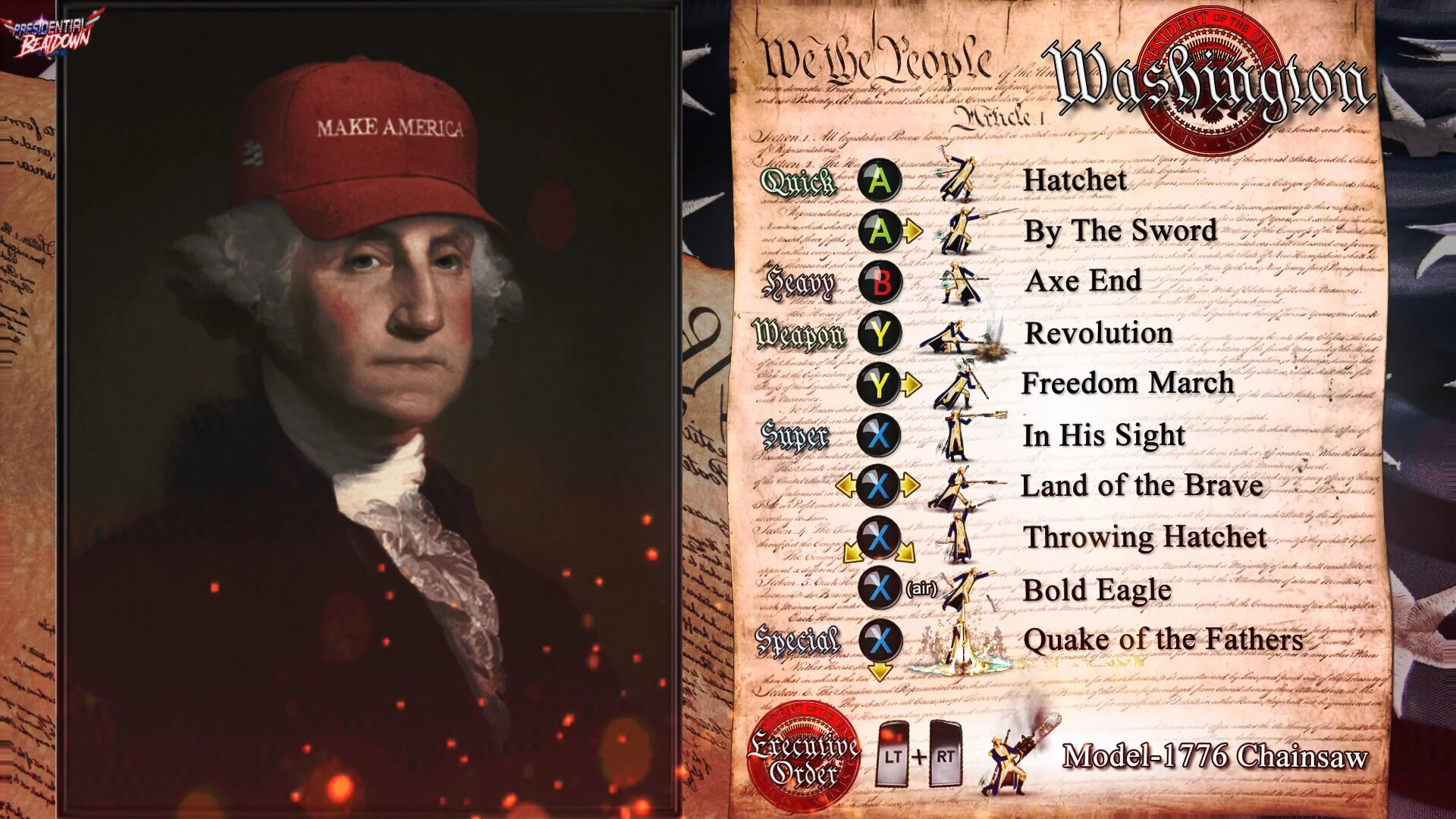 Изображение игры: Presidential Beatdown