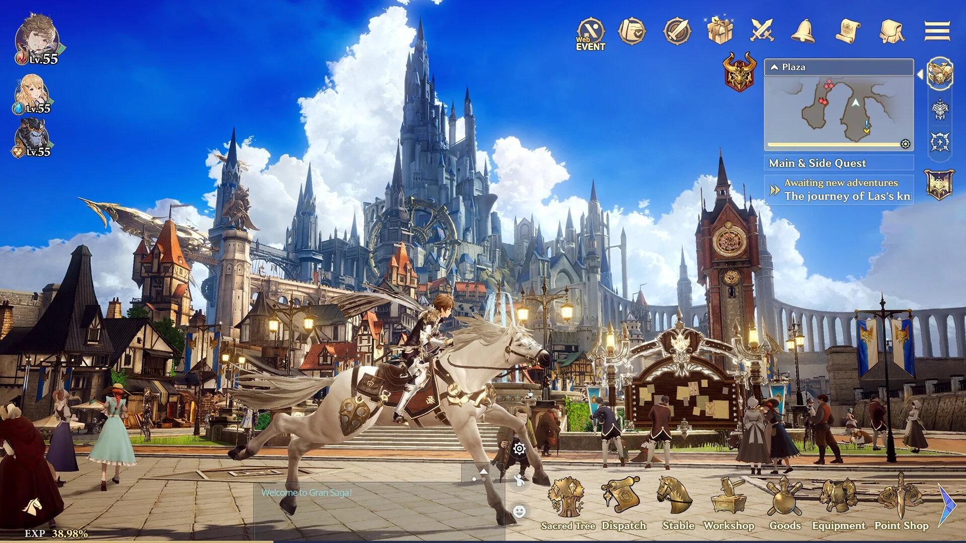 Изображение игры: Gran Saga