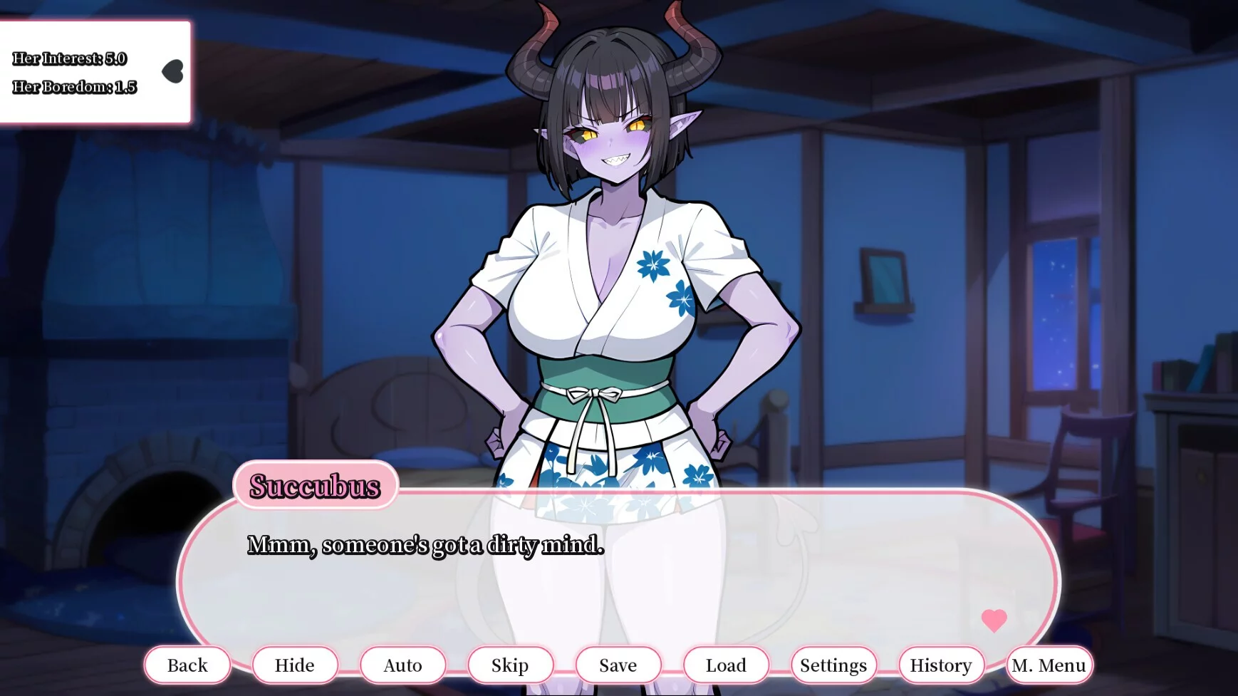 Изображение игры: A Night With: Succubus